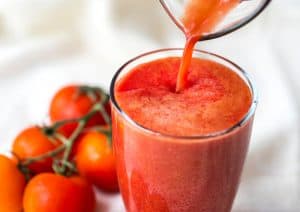 healthy tomato juice