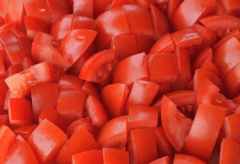 chopped tomatoes