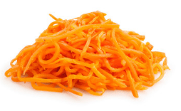 grated carrots