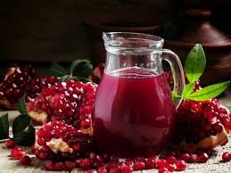 home made frech pomegranate juice