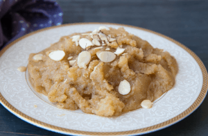 almond halwa recipe