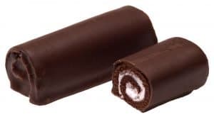 chocolate Swiss rolls
