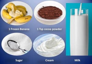 chocolate banana ice cream