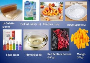 fruit jelly ingredients